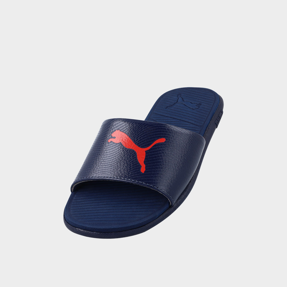 Puma slides blue store