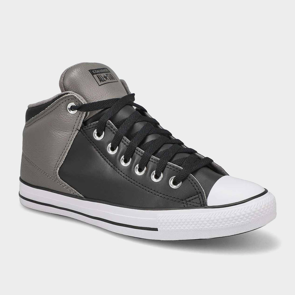Converse Mens Chuck Taylor All Star High Street Grey/Black _ 182187 _ Grey