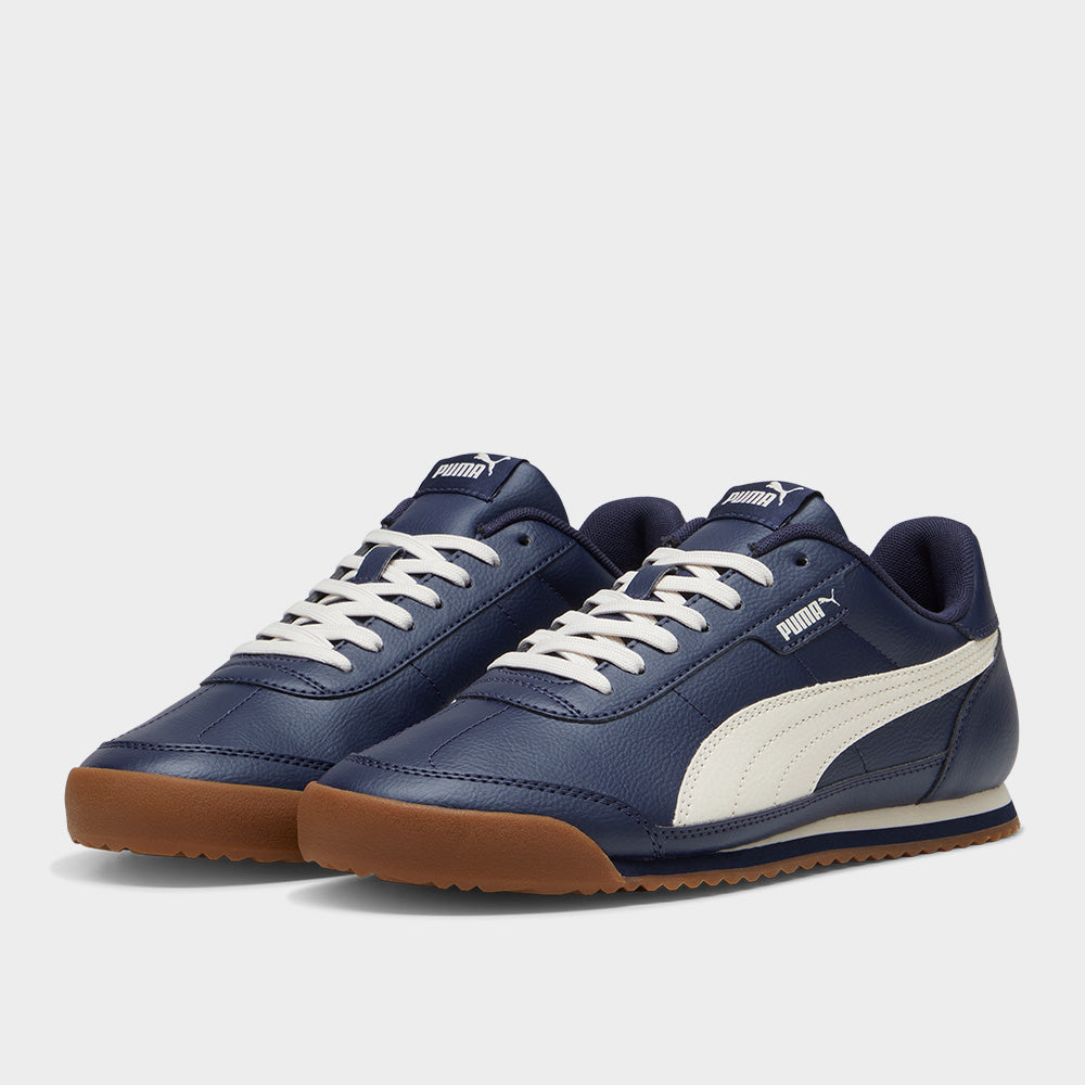 Puma Mens Turino Ii Sneaker Navy/white _ 182202 _ Navy