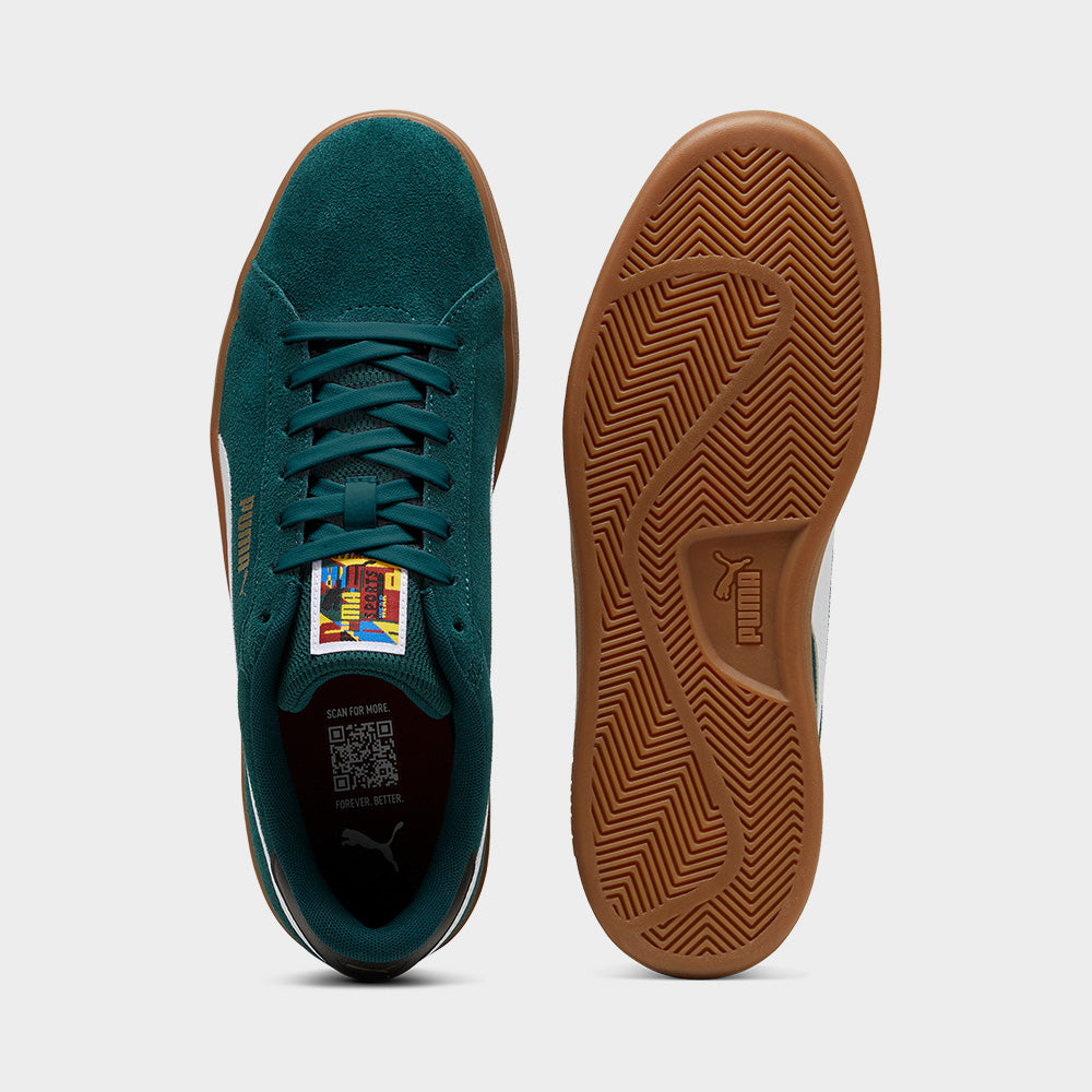 Puma mens smash v2 suede sneakers 2025
