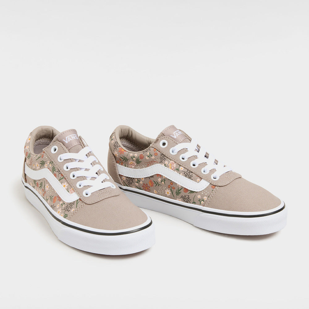 Vans Womens Ward Canvas Sneaker Grey/Multi _ 182278 _ Grey