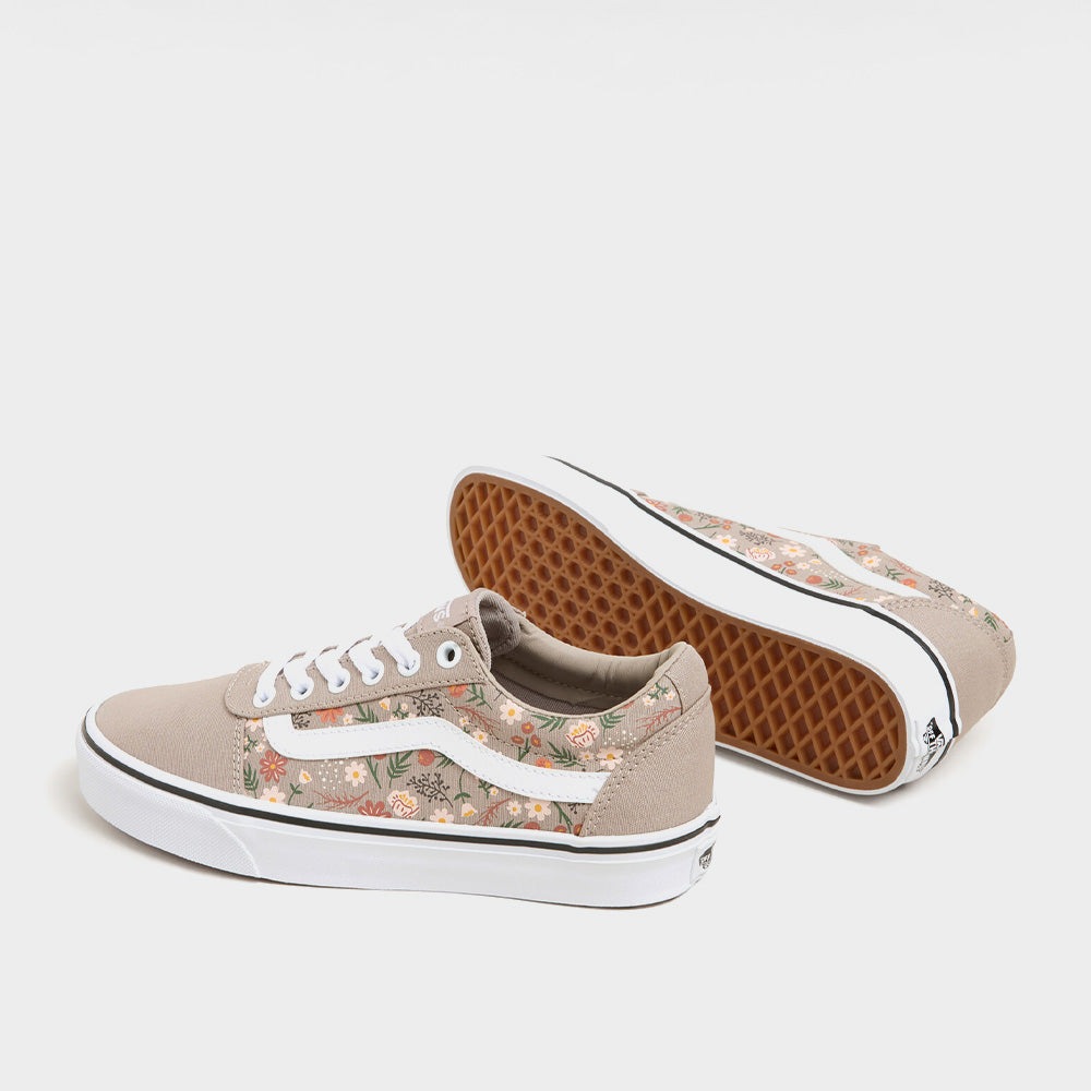 Vans Womens Ward Canvas Sneaker Grey/Multi _ 182278 _ Grey