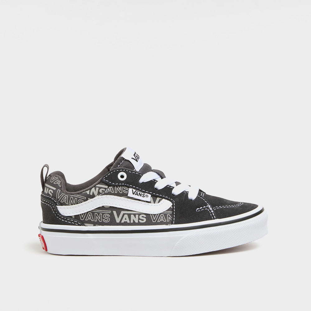 Vans Youth Filmor Canvas Sneaker Grey/White _ 182287 _ Grey