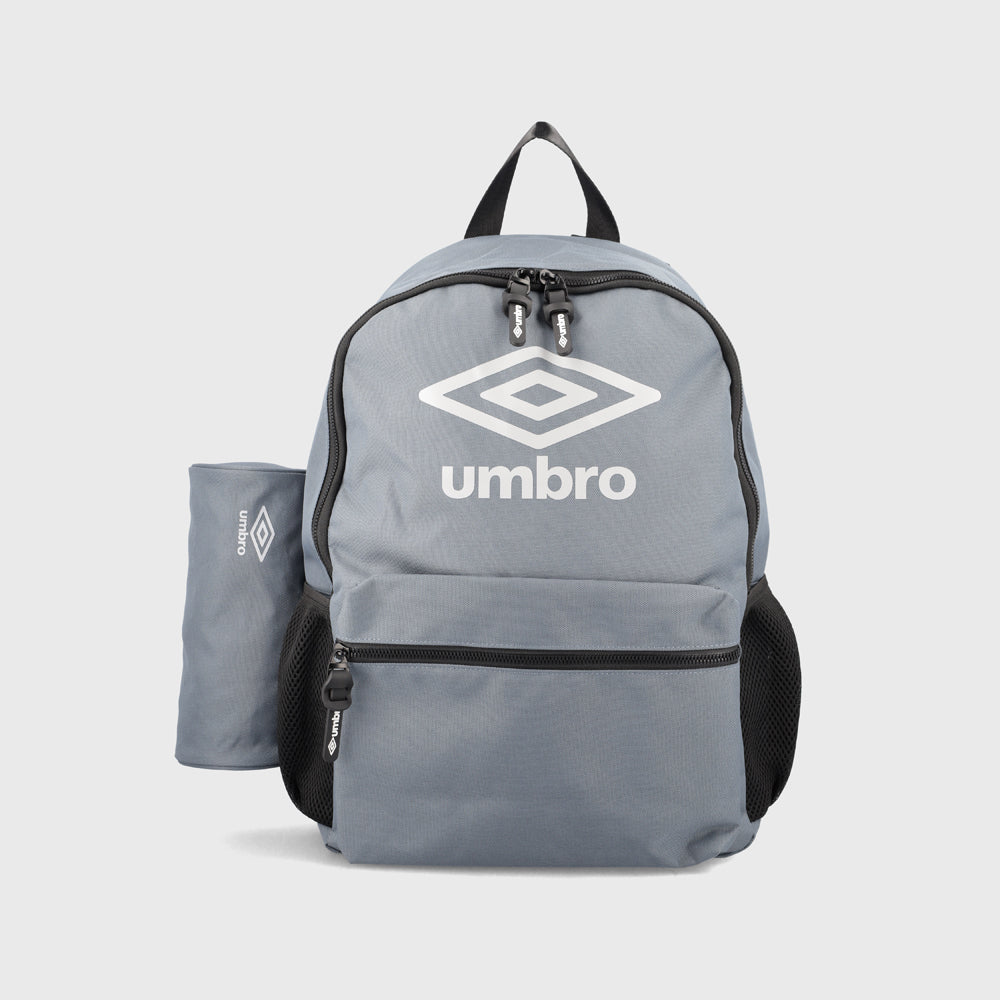 Umbro Unisex Back-To-School Backpack Set Grey/White _ 182295 _ Grey