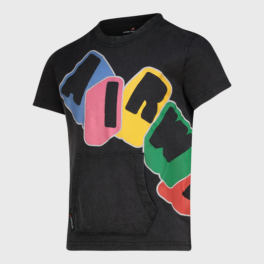 Airwalk Kids Hicks Tee Black/Multi _ 182488 _ Black