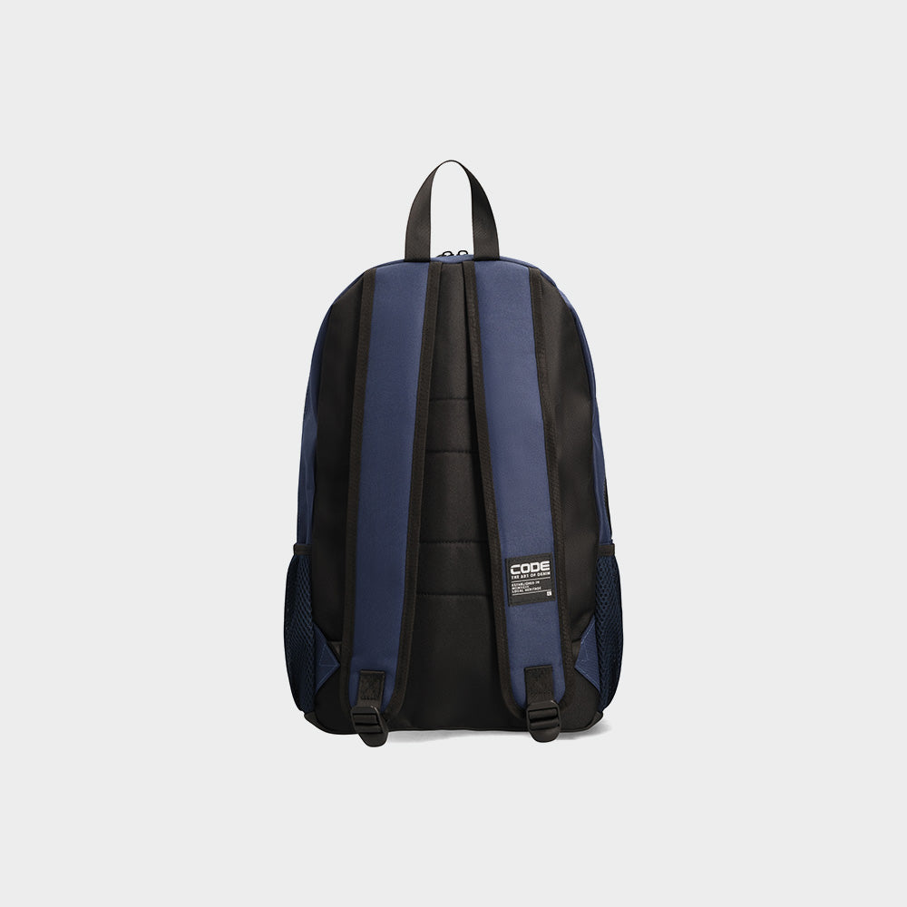 Code Unisex 2 Tone Logo Backpack Navy/Multi _ 182554 _ Navy