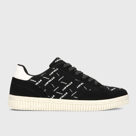 Airwalk Mens One Sneaker Black/white _ 182582 _ Black