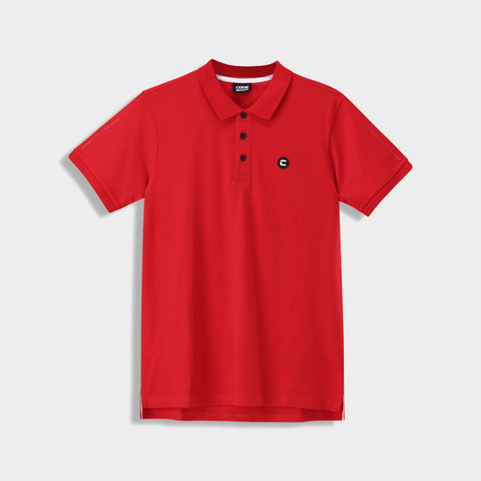 Code Mens The Knit Golfer Red/White _ 182612 _ Red