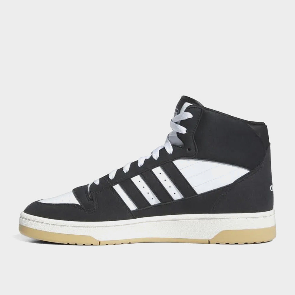 Adidas Mens Break Start Mid Sneaker Black/white _ 182642 _ Black