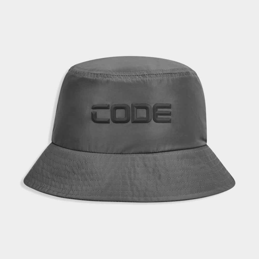 Code Unisex Micro Fibre Bucket Hat Grey _ 182738 _ Grey