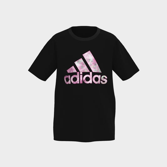 Adidas Kids You for You Graphic Tee Black/Multi _ 182753 _ Black