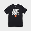 Nike Mens Just Do It Verbiage Tee Black