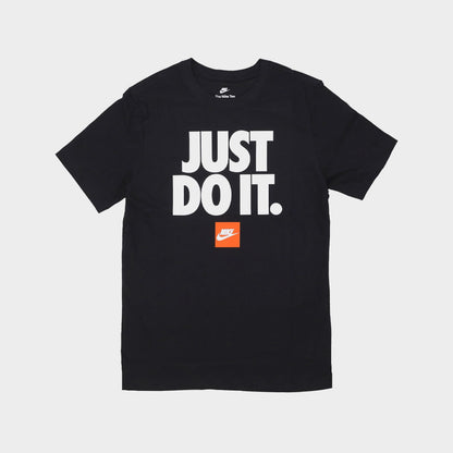 Nike Mens Just Do It Verbiage Tee Black