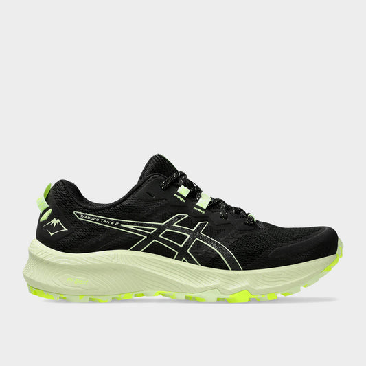 Asics Womens Trabuco Terra 2 Trail Running Black/green _ 182777 _ Black