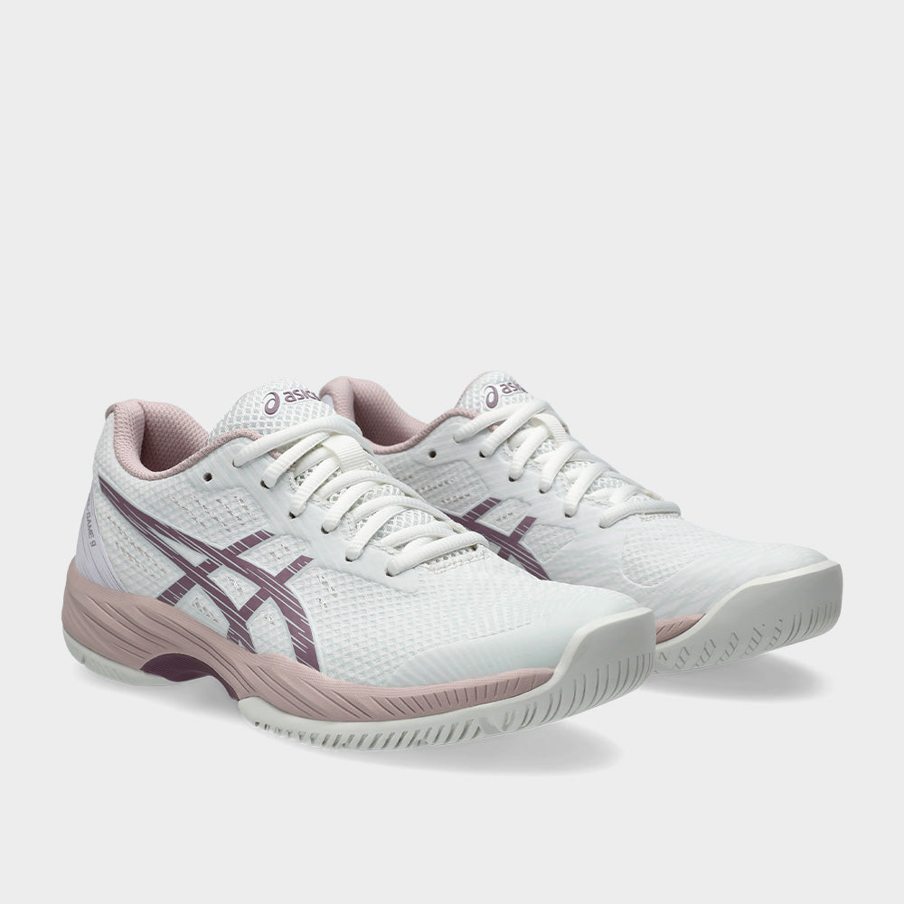 Asics Women s GeL Game 9 Court Shoe White Sneakers