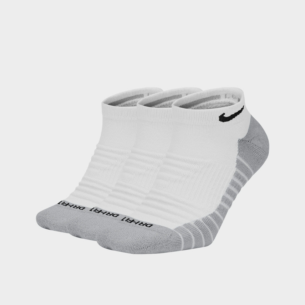 Nike Unisex Everyday Max Cushioned 3pk Socks White/Multi _ 182811 _ White