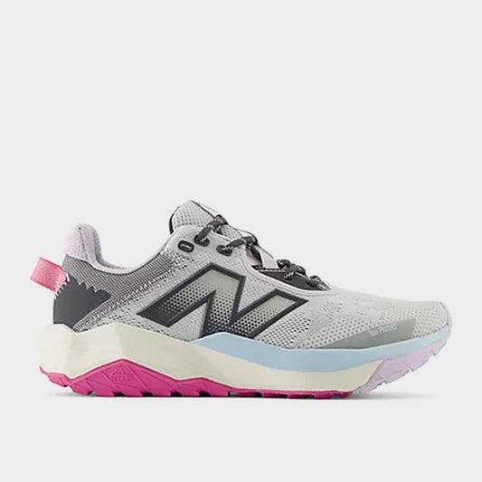 New Balance Womens Nitrel V6 Trail Running Grey/pink _ 182829 _ Grey