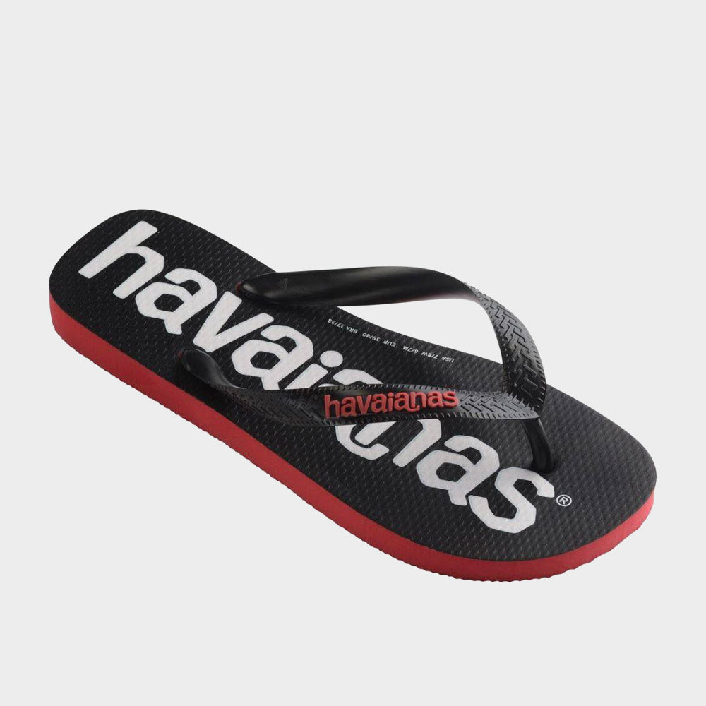 Havaianas Unisex Top Logo Mania Red/Black _ 182882 _ Red