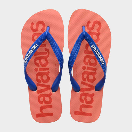 Havaianas Unisex Top Logo Mania Sandal Red/Blue _ 182883 _ Red