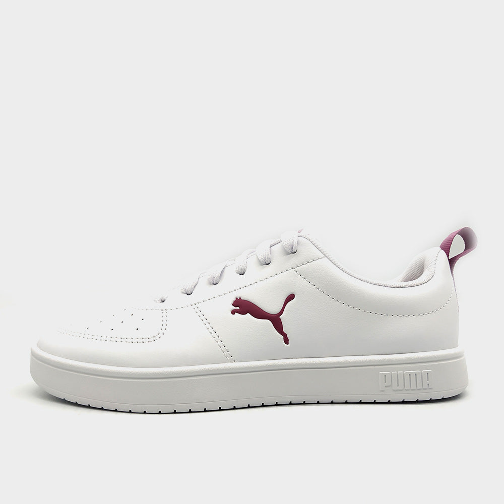 Puma Womens Rickie Cat Sneaker White/pink _ 182925 _ White