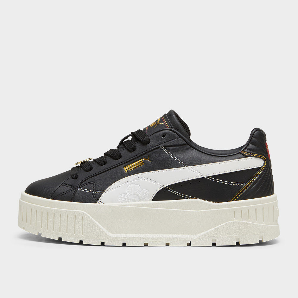 Puma Womens Karmen Ii Class Sneaker Black/white _ 182928 _ Black