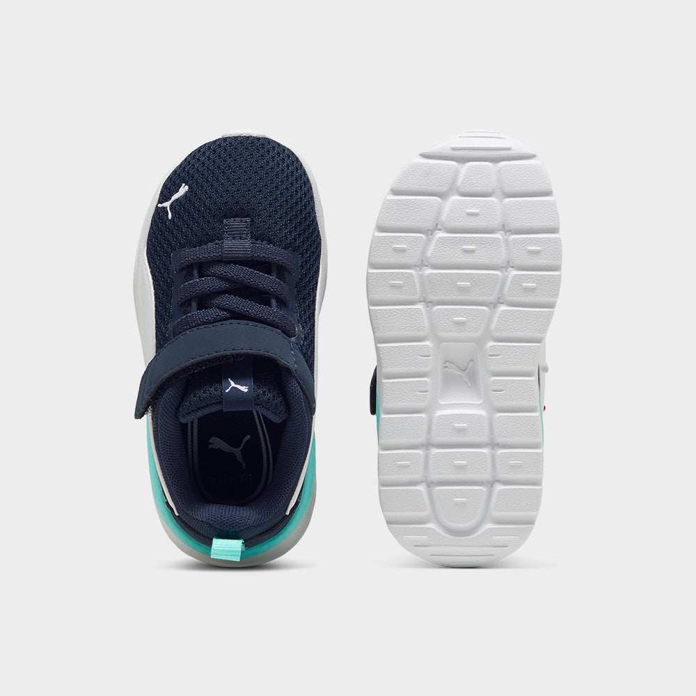 Puma Infants Anzarun Lite Ac Sneaker Navy/white _ 182938 _ Navy