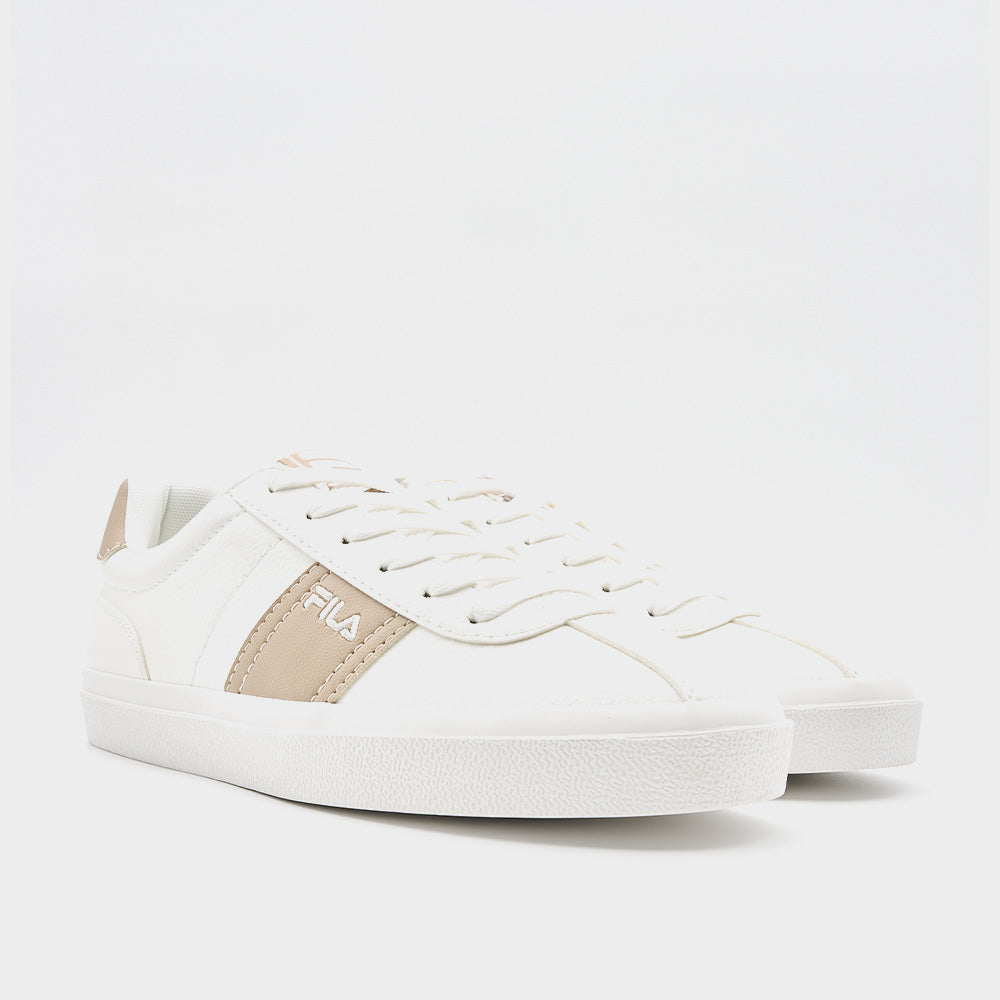 Fila Mens Roman Sneaker White/Beige _ 182988 _ White