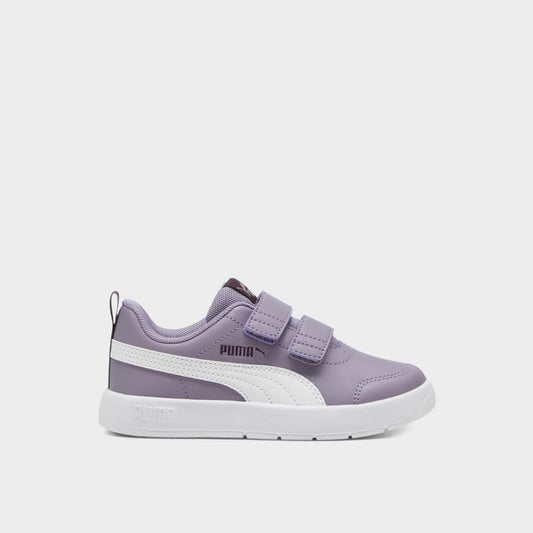 Puma Kids Courtflex V3 V Ps Sneaker Purple/white _ 183044 _ Purple