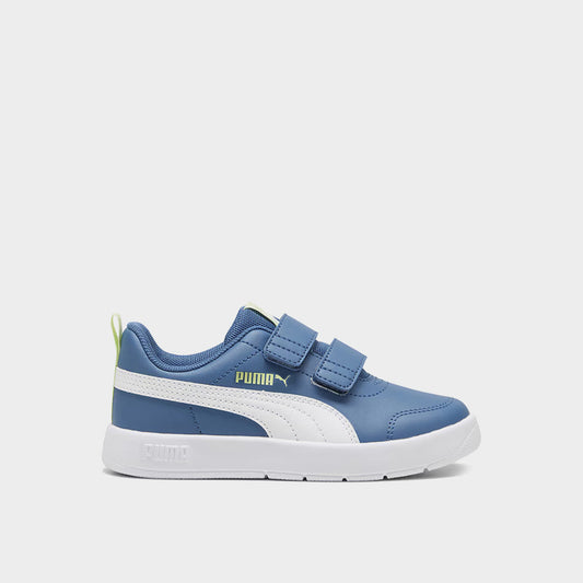 Puma Kids Courtflex V3 V Ps Sneaker Blue/white _ 183045 _ Blue