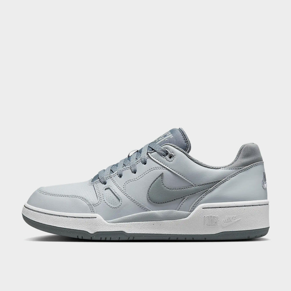 Nike Mens Full Force Low Sneaker Grey/white _ 183083 _ Grey
