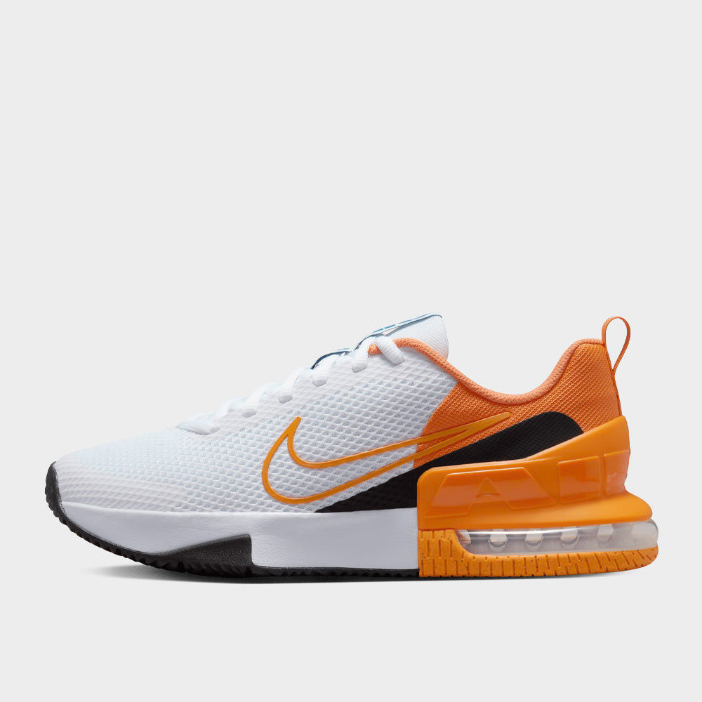 Nike Mens Air Max Alpha Trainer 6 Sneaker White/orange _ 183084 _ White