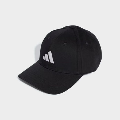 ADIDAS Baseball 3 Stripe Peak Cap BLACK