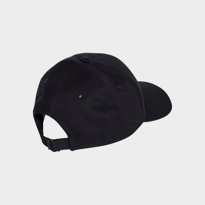 ADIDAS Baseball 3 Stripe Peak Cap BLACK
