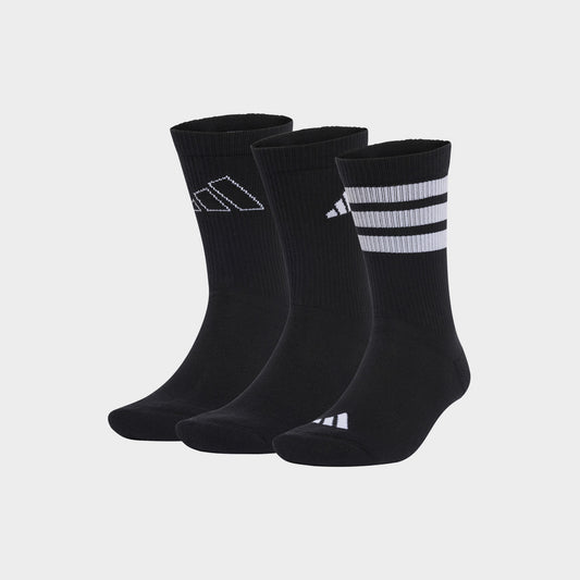 Adidas Unisex Logo Pack 3-Pack Black/White _ 183161 _ Multi