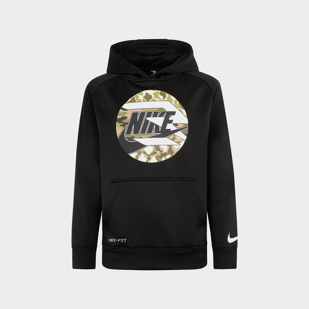 Nike Youth Rwb Camo Circle ThermA-Fit Po Hoodie Black/Multi _ 183186 _ Black