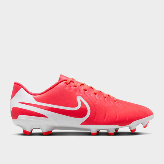 Nike Mens Tiempo Legend 10 Club Football Wht/red  _ 183209 _ White