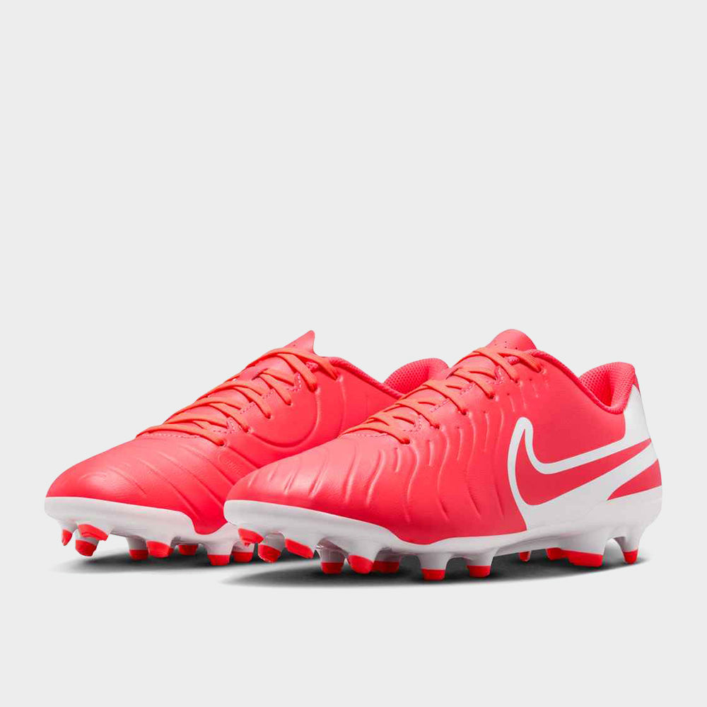 Nike Mens Tiempo Legend 10 Club Football Wht/red  _ 183209 _ White