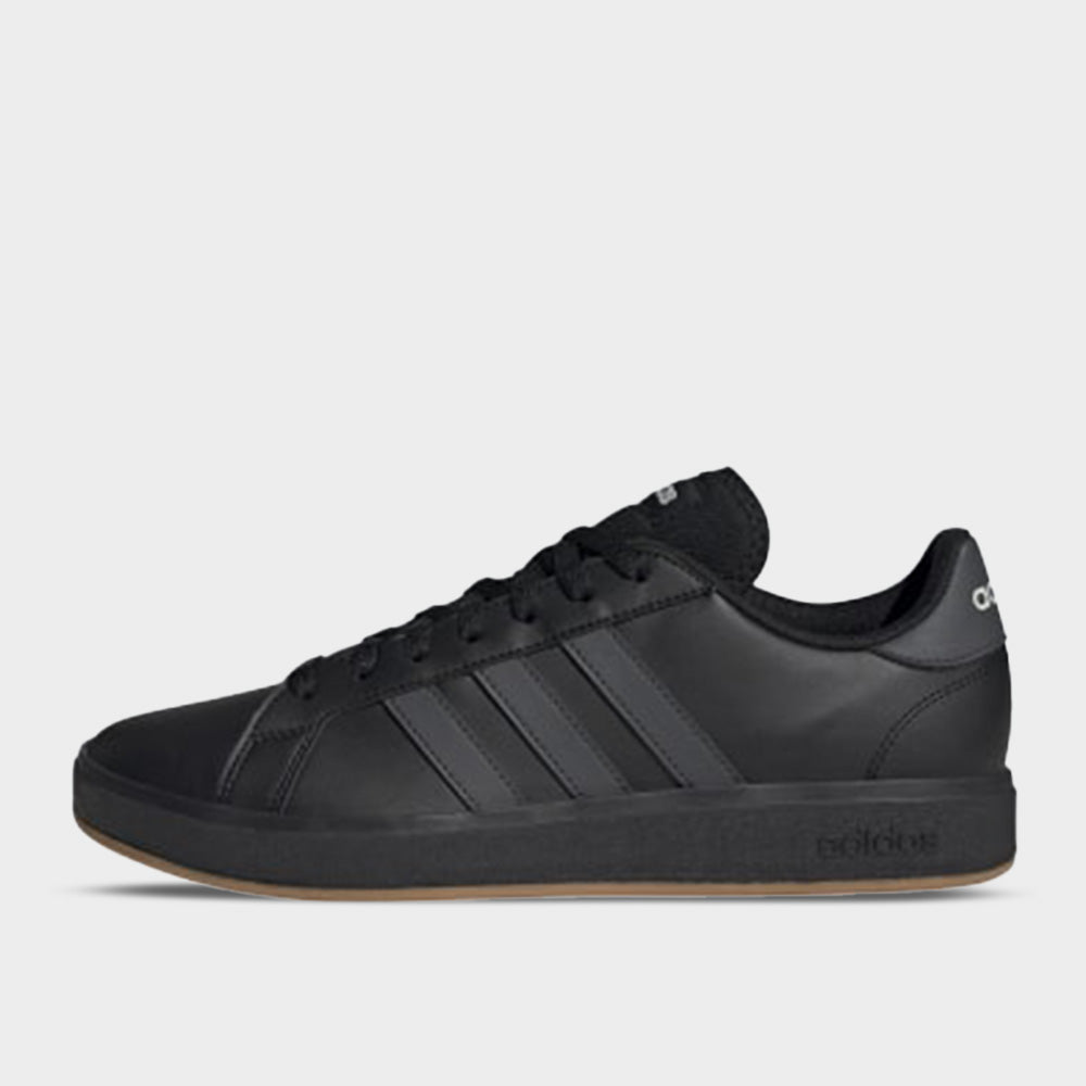 Adidas Mens Grand Court Base 2.0 Sneaker Black/black _ 183217 _ Black