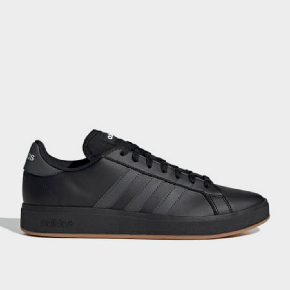 Adidas Mens Grand Court Base 2.0 Sneaker Black/black _ 183217 _ Black