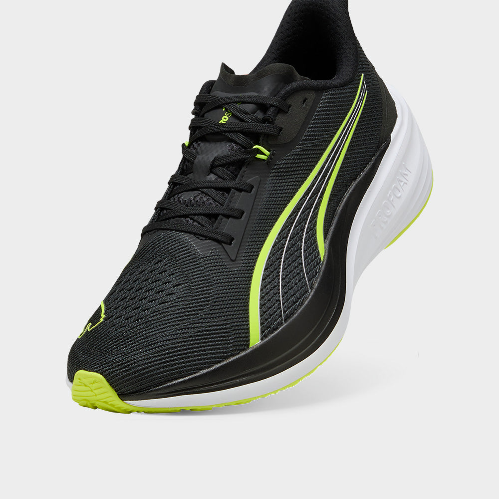 Puma Mens Darter Pro Performance Running Black/yellow _ 183293 _ Black