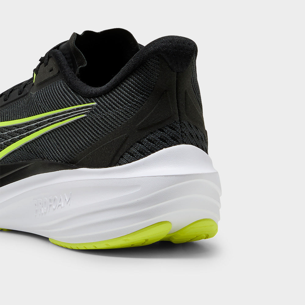 Puma Mens Darter Pro Performance Running Black/yellow _ 183293 _ Black