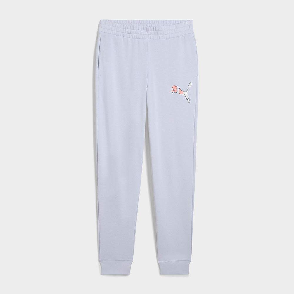 Puma Womens Styles Graphic Essentials Pants Tr Blue _ 183305 _ Blue