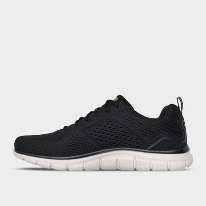Skechers Mens Track Sneakers Black