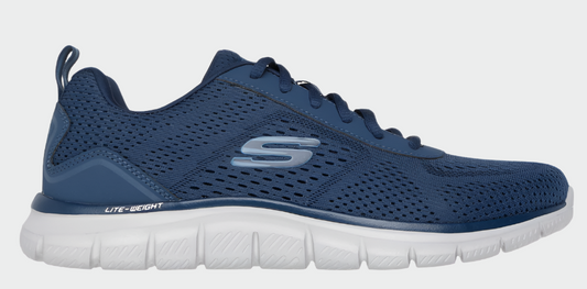 Skechers Mens Track Sneaker Blue/blue _ 183370 _ Blue