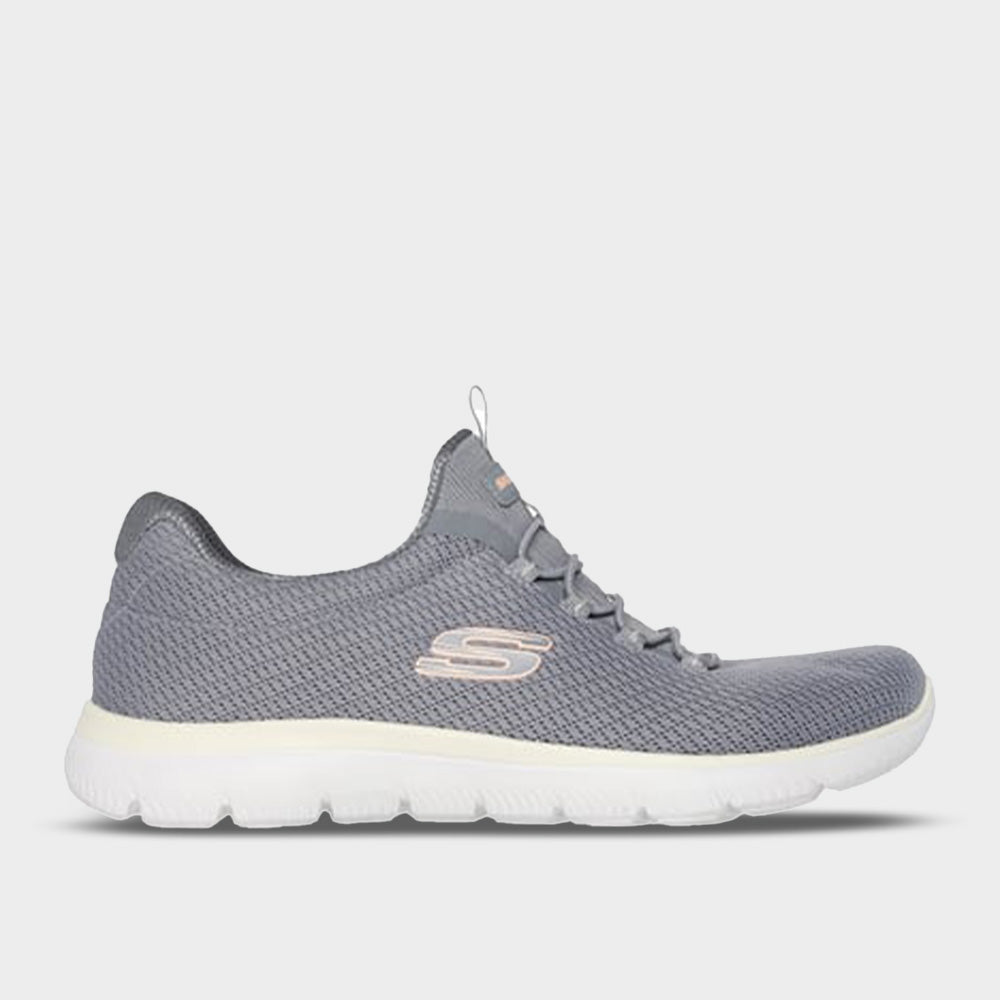 Skechers Womens Summits Sneaker Grey/ Multi _ 183378 _ Grey