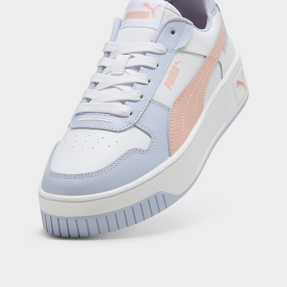 Puma Womens Carina Street Sneaker White/Multi _ 183441 _ White