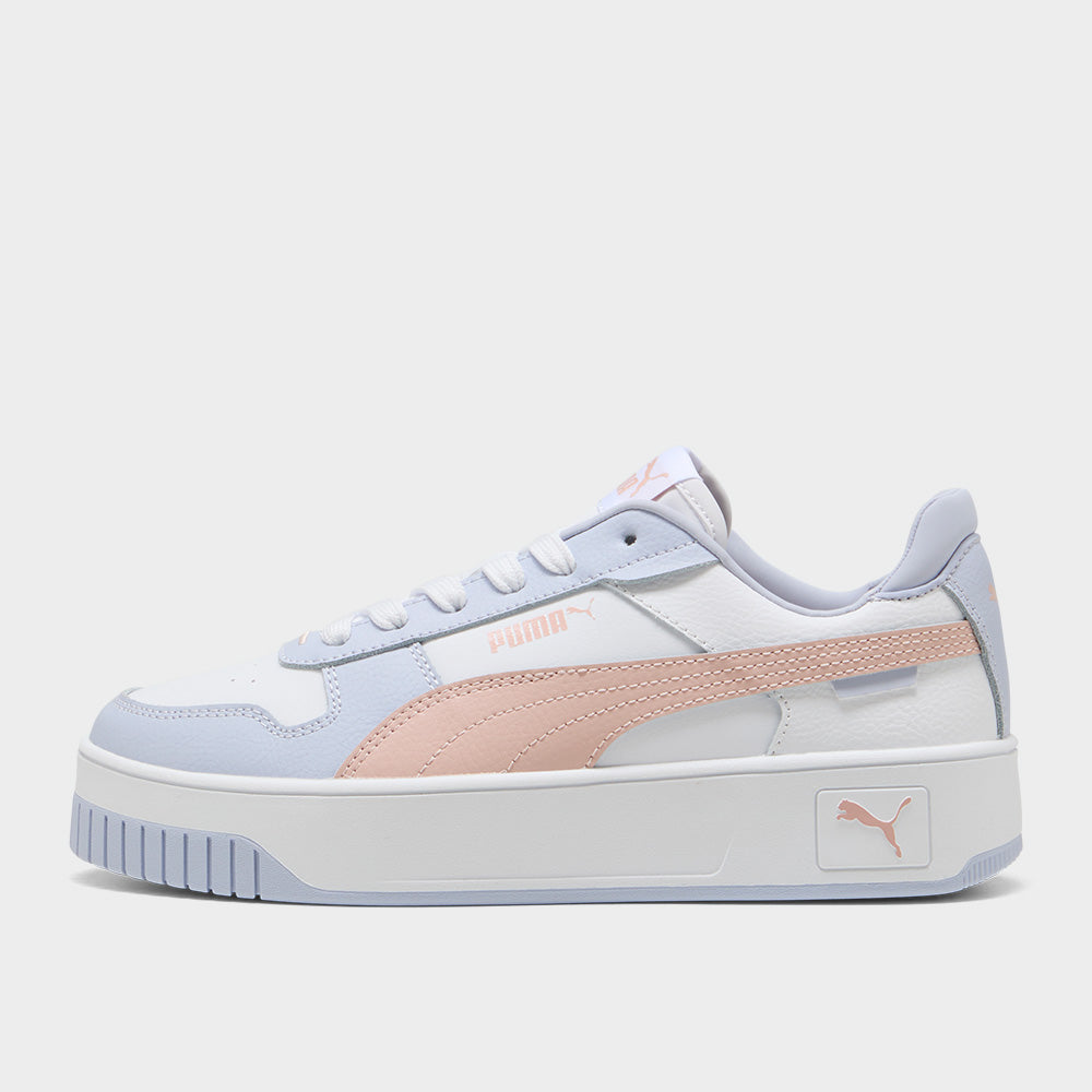 Puma Womens Carina Street Sneaker White/Multi _ 183441 _ White