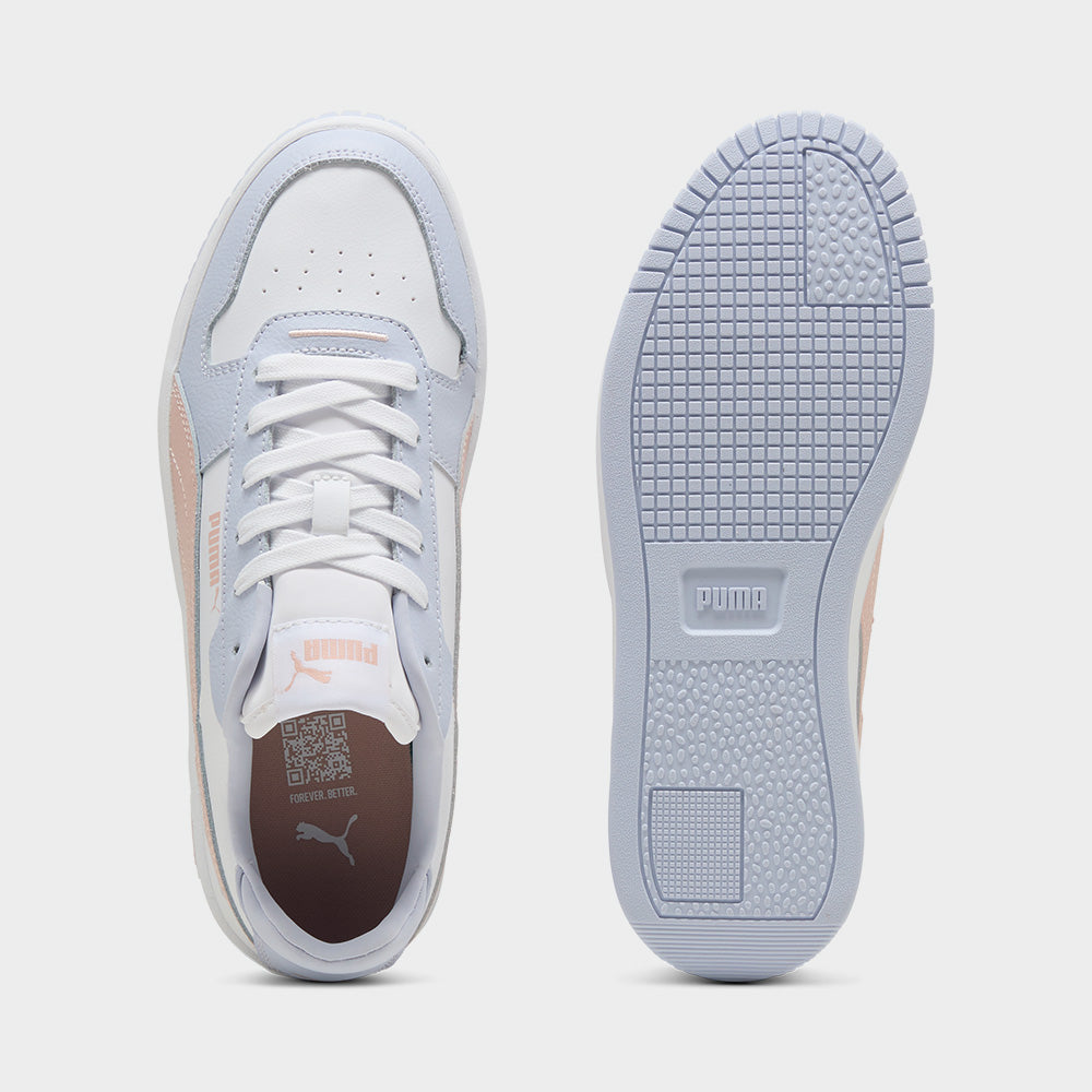 Puma Womens Carina Street Sneaker White/Multi _ 183441 _ White