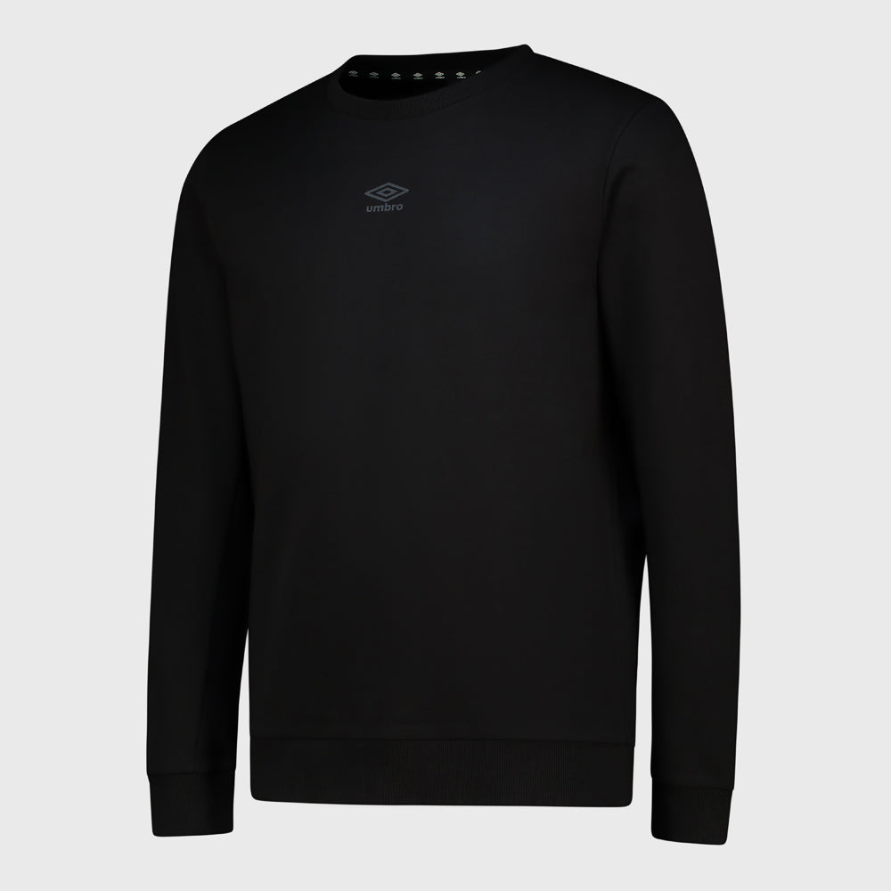 Umbro Unisex Vengeance Crew Top Black _ 183455 _ Black