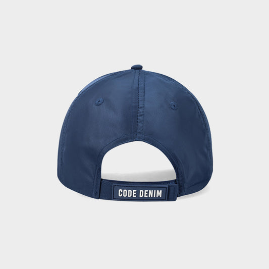 Code 3D Embroidery Peak Cap Blue